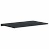 vidaXL Appui de fen&ecirc;tre Anthracite avec grain de bois PVC