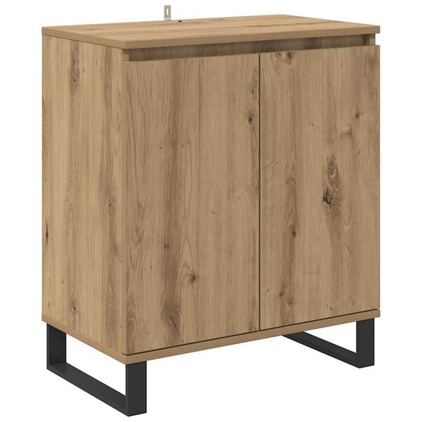 vidaXL Buffet Ch&ecirc;ne artisanal 60 x 35 x 70 cm Bois d'ing&eacute;nierie