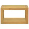 vidaXL Armoire murale de salle de bain 60x45x35 cm Bois de teck solide