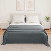 vidaXL Couvertures &agrave; jeter 6 pcs Gris fonc&eacute; 350 x 270 cm Toison