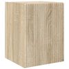 vidaXL Ensemble meuble TV 4 pcs Ch&ecirc;ne Sonoma Bois d'ing&eacute;nierie