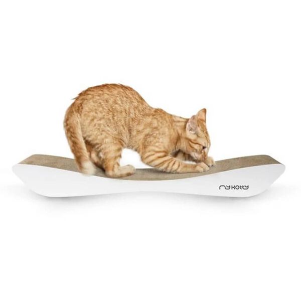 MyKotty Griffoir pour chats TOBI 59 x 25 x 6,9 cm Blanc 3087