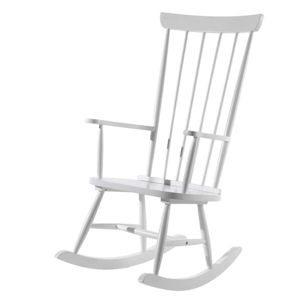 Vipack Chaise &agrave; bascule Rocky Bois Blanc