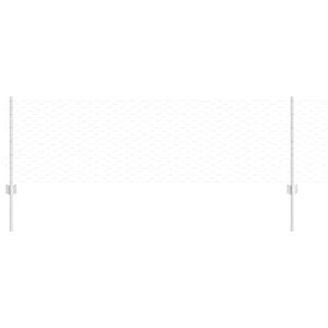 vidaXL Cl&ocirc;ture hexagonale avec poteau 25 x 0,6 m Acier galvanis&eacute;