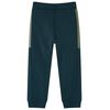 Pantalon de survêtement enfants avec cordon de serrage vert mousse 116