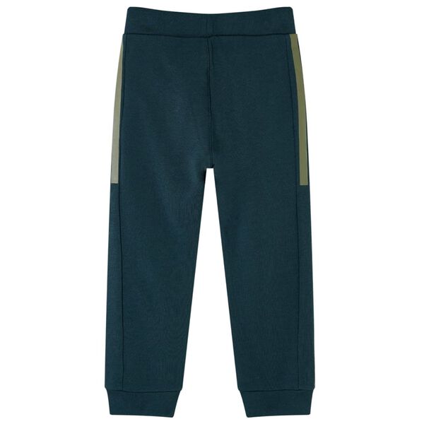 Pantalon de survêtement enfants avec cordon de serrage vert mousse 116