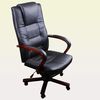 vidaXL Chaise de bureau de luxe Noir