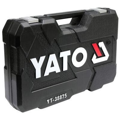 YATO Ensemble de clés à cliquet 126 pièces YT-38875