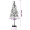 vidaXL Sapin de No&euml;l avec 300 LED Blanc 180 cm PE et Acier