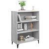 vidaXL Buffet Sonoma gris 69,5x32,5x90 cm Bois d'ing&eacute;nierie