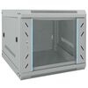 vidaXL Armoire r&eacute;seau avec stockage Gris 53 x 60 x 45 cm Acier