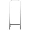 vidaXL Porte-v&ecirc;tements Noir 60 x 53 x 155 cm Acier