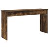 vidaXL Stand de clavier Ch&ecirc;ne fum&eacute; 120 x 32 x 64 cm Bois d'ing&eacute;nierie