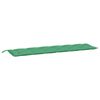 vidaXL Coussin de banc de jardin vert 200x50x7 cm tissu oxford