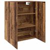 vidaXL Armoire Murale 2 pcs Bois ancien 69,5 x 34 x 90 cm