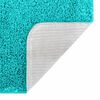 vidaXL Tapis de bain antidérapant Turquoise 70 x 120 cm PP