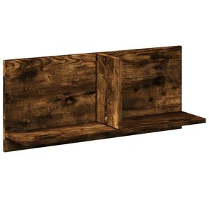 vidaXL Armoire murale 70x16,5x30 cm ch&ecirc;ne fum&eacute; bois d'ing&eacute;nierie