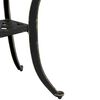 vidaXL Table de jardin bronze 53x53x53 cm aluminium coul&eacute;