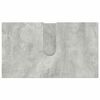 vidaXL Ensemble de mobilier de salle de bain 3 pcs Gris b&eacute;ton