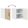 vidaXL Armoire de cuisine Lucca Ch&ecirc;ne Sonoma 30 x 31 x 40 cm