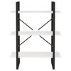 vidaXL Biblioth&egrave;que &agrave; 3 niveaux Blanc 80x30x105 cm Bois de pin massif
