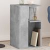 vidaXL Table d'appoint gris b&eacute;ton 35x35x60 cm bois d'ing&eacute;nierie