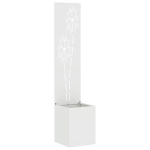 vidaXL &Eacute;cran de confidentialit&eacute; de jardin Blanc 32 x 32 x 150 cm