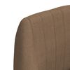vidaXL Tabourets de bar lot de 2 taupe tissu