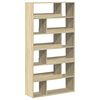 vidaXL Biblioth&egrave;que ch&ecirc;ne sonoma 100x33x187,5 cm bois d'ing&eacute;nierie