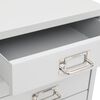 vidaXL Armoire de bureau Gris 28x35x35 cm M&eacute;tal