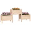 vidaXL Jardini&egrave;re 178,5x44x75 cm Bois massif de pin