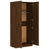 vidaXL Garde-robe Ch&ecirc;ne marron 90x52x200 cm Bois d'ing&eacute;nierie