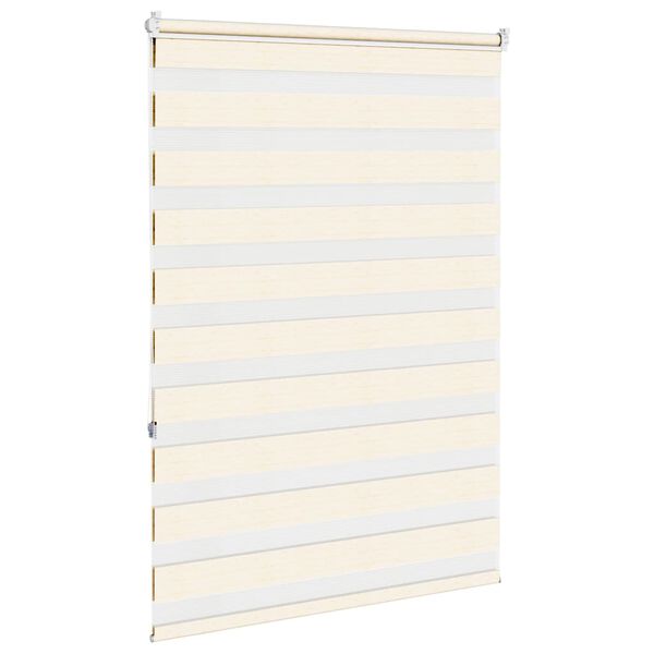 vidaXL Store z&egrave;bre beige marbr&eacute; largeur du tissu 90,9 cm polyester