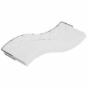 vidaXL Matelas en mousse moyennement doux 90x190 cm