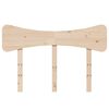 vidaXL T&ecirc;te de lit 135 cm bois massif de pin