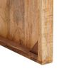 vidaXL Table Gigogne 3 pcs Marron Bois de mangue massif