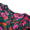 Robe pour enfants &agrave; manches longues rose vif 128
