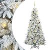 vidaXL Sapin de No&euml;l Artificiel &agrave; Branches Articul&eacute;es Blanc 240 cm