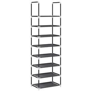 vidaXL &Eacute;tag&egrave;re &agrave; chaussures 8 niveaux 44x28x145 cm tissu non-tiss&eacute;