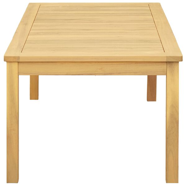 vidaXL Table basse de jardin 110x60x45 cm Bois solide d'acacia