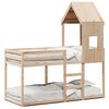 vidaXL Lit superpos&eacute; sans matelas 90x200 cm bois de pin massif