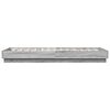 vidaXL Cadre de lit sans matelas sonoma gris 100x200 cm