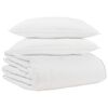 vidaXL Duvet d'hiver avec oreiller 3 pi&egrave;ces Blanc Plume de canard