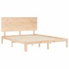 vidaXL Cadre de lit sans matelas bois de pin massif