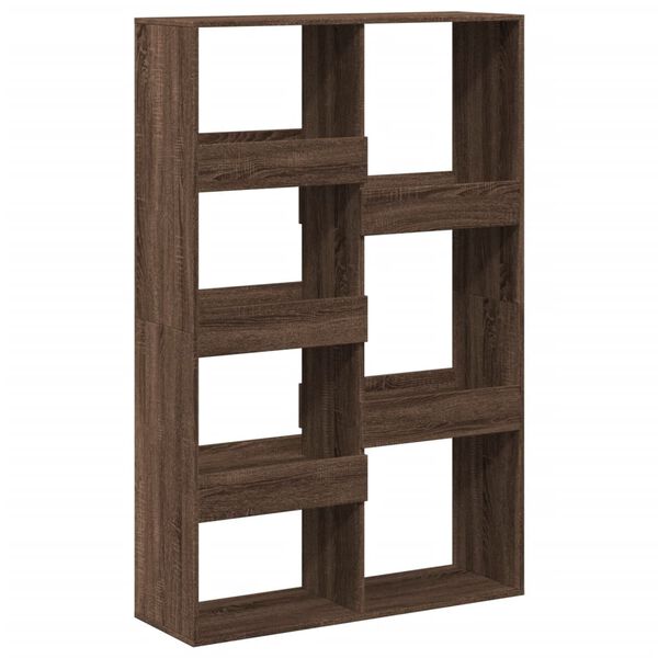 vidaXL Cloison de s&eacute;paration ch&ecirc;ne marron bois d'ing&eacute;nierie