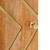 vidaXL Armoire lat&eacute;rale marron et noir 40x33,5x75 cm bois de manguier