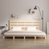 vidaXL Cadre de lit sans matelas 140x200 cm bois massif de pin