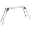 Draper Tools Plateforme de travail en aluminium 3 marches 100x30x73 cm