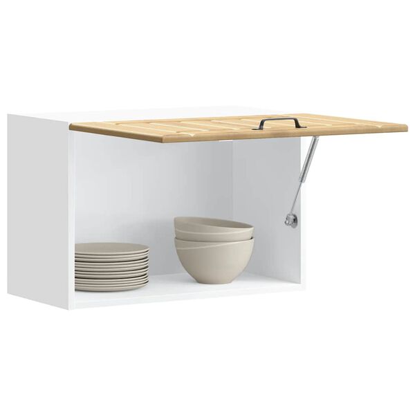 vidaXL Armoire murale de cuisine Lucca ch&ecirc;ne artisanal bois ing&eacute;nierie