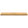 vidaXL Appuis de fen&ecirc;tre 2 pcs marron clair bois de ch&ecirc;ne massif
